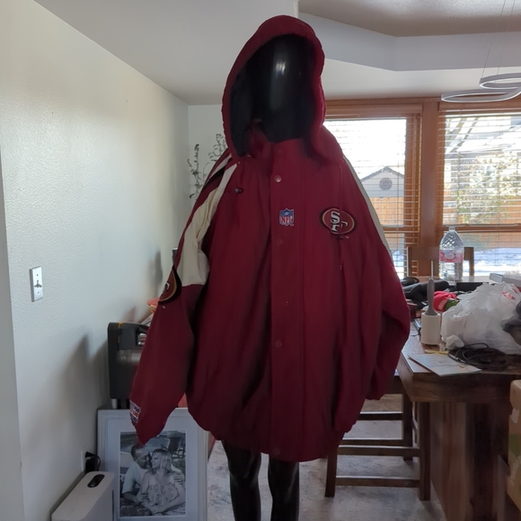 NFL PRO LINE AUTHENTIC by STARTER SAN FRANCISCO 49 JACKET Adult SIZE XXL VINTAGE - Picture 1 of 16